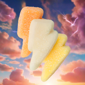 Gummi Sour Lightning Bolts