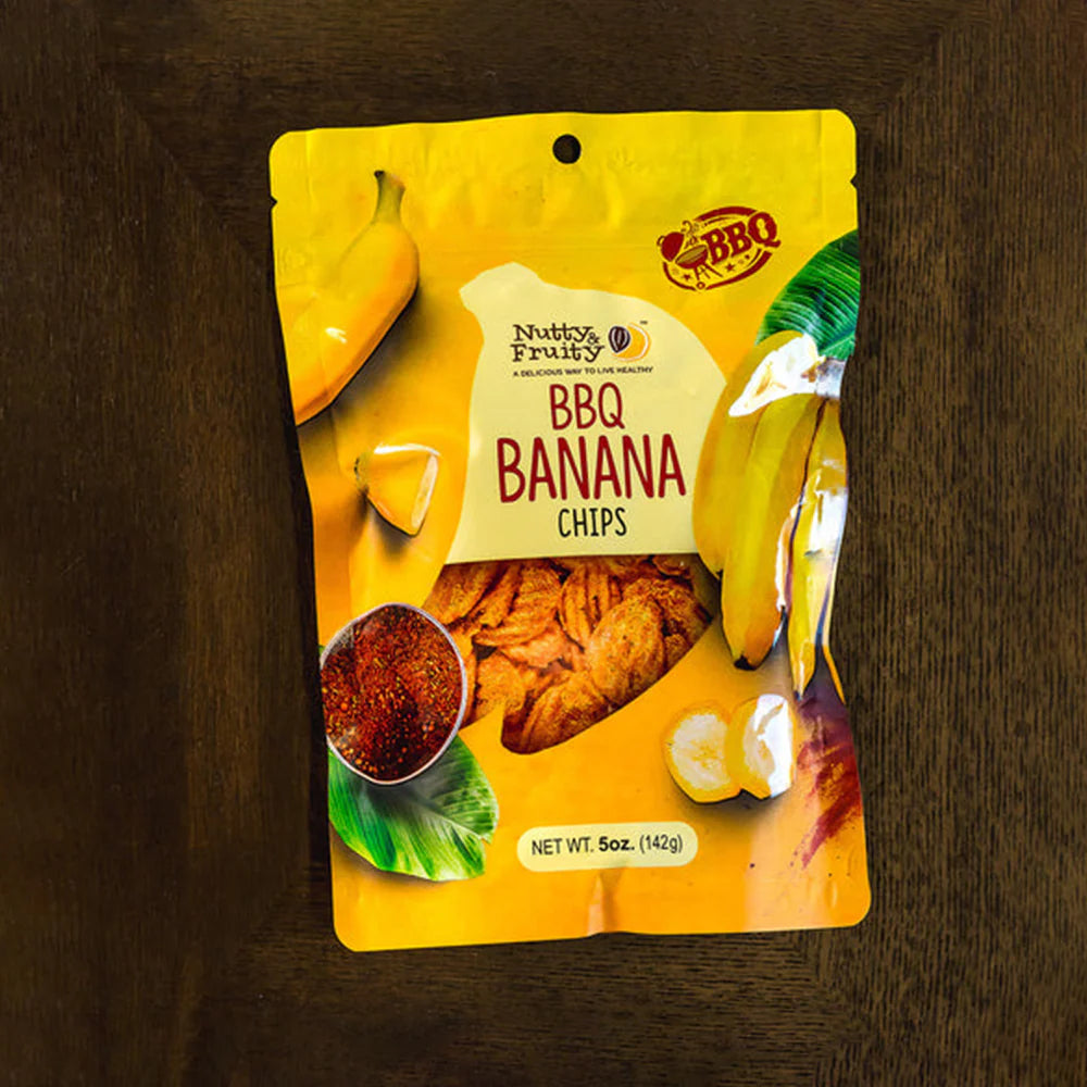 Nutty & Fruity BBQ Banana Chips