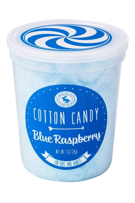 Blue Raspberry Gourmet Flavored Cotton Candy - 1.75oz
