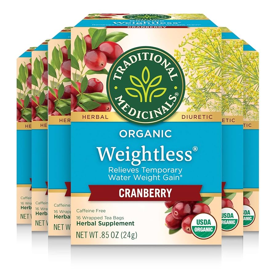 Traditional Medicinals Weightless with Cranberry Tea