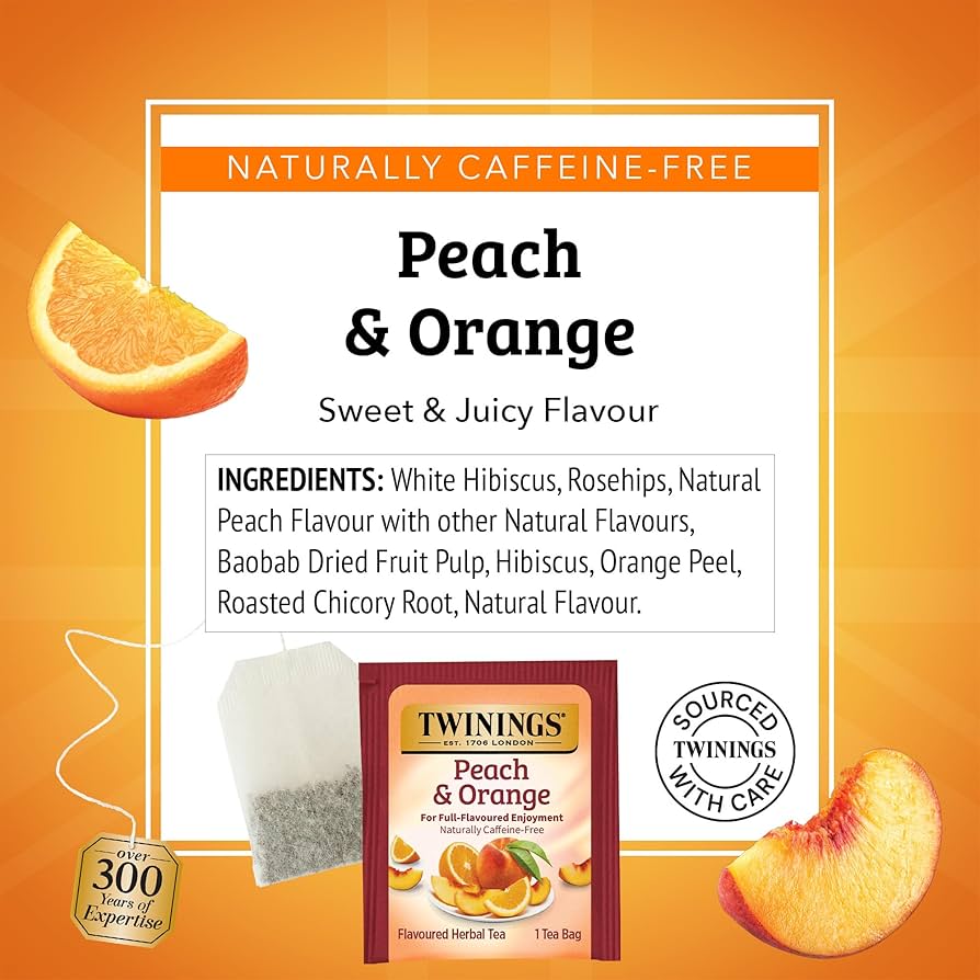 Twinings Peach & Orange Tea