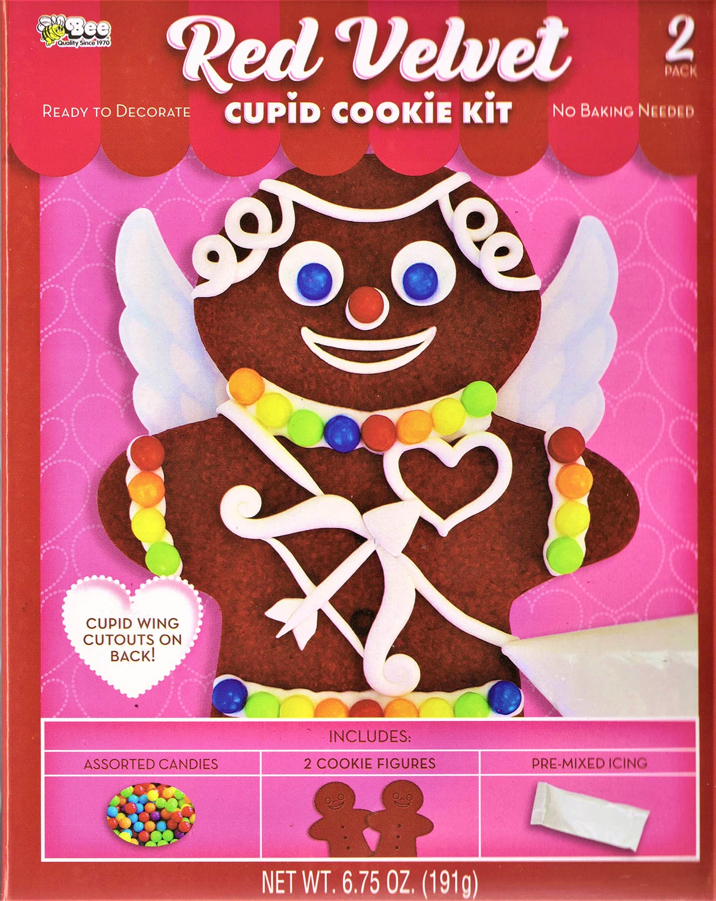 Red Velvet Cupid Cookie Kit