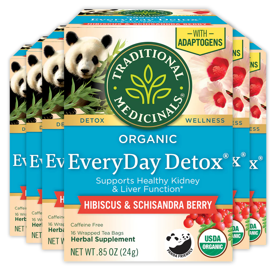 Traditional Medicinal EveryDay Detox Hibiscus & Schisandra