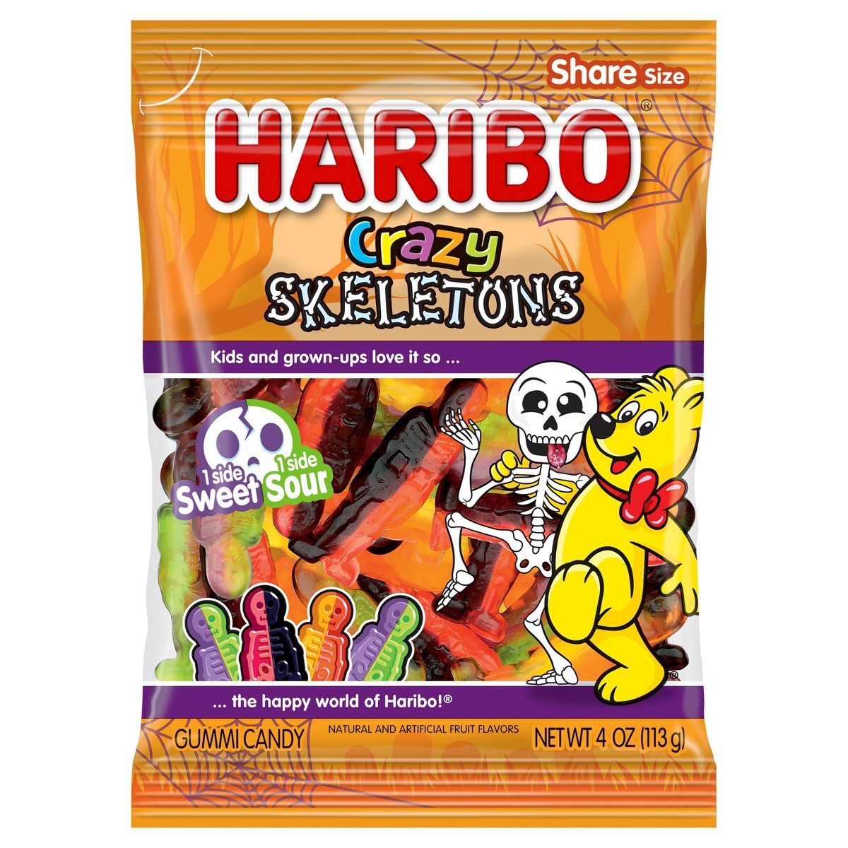 Haribo Crazy Skeletons- 4oz