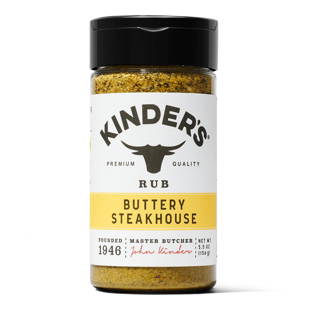 Kinder's Buttery Steakhouse Seasoning Rub, 3.3 Oz