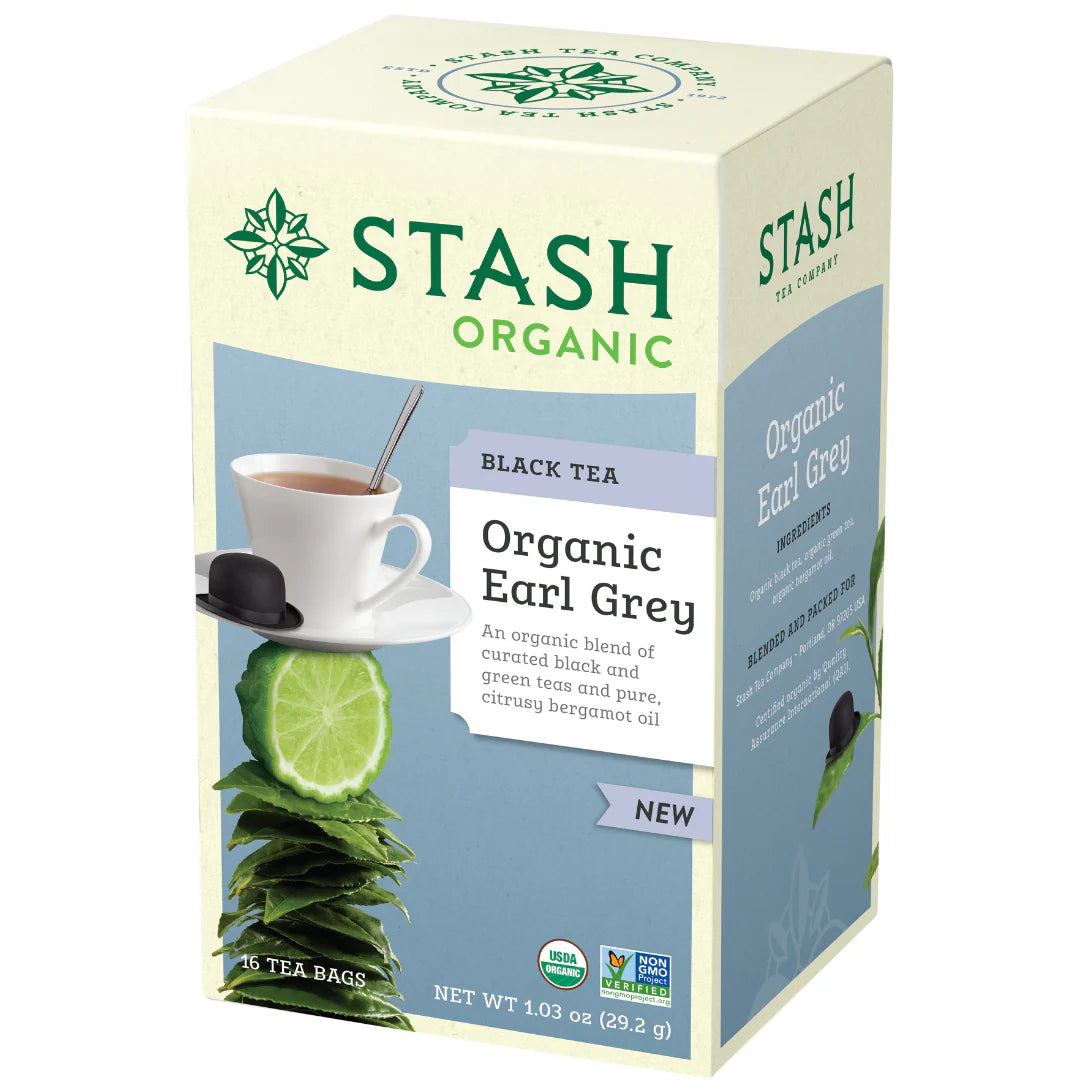 Stash Organic Earl Grey Black Tea