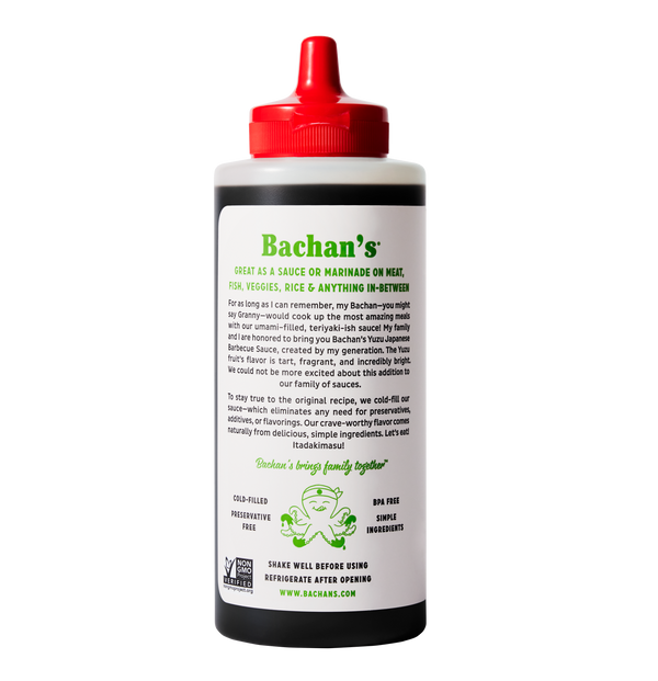 Bachan's Yuzu Citrus Japanese BBQ Sauce 17oz
