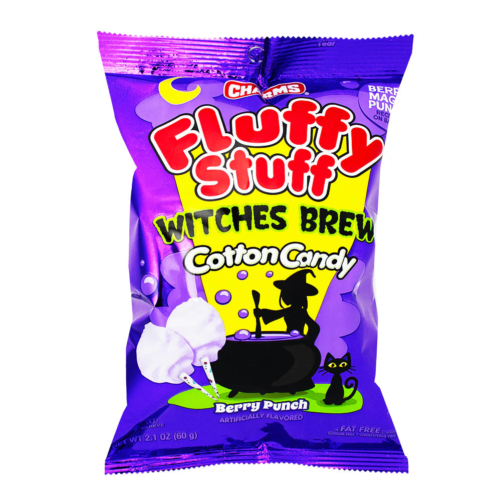 Fluffy Stuff Witches Brew Berry Punch Cotton Candy