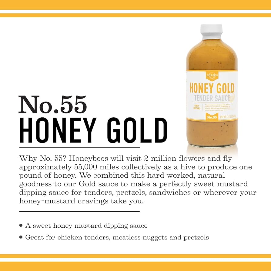 Lillie's Q Honey Gold Tender Sauce