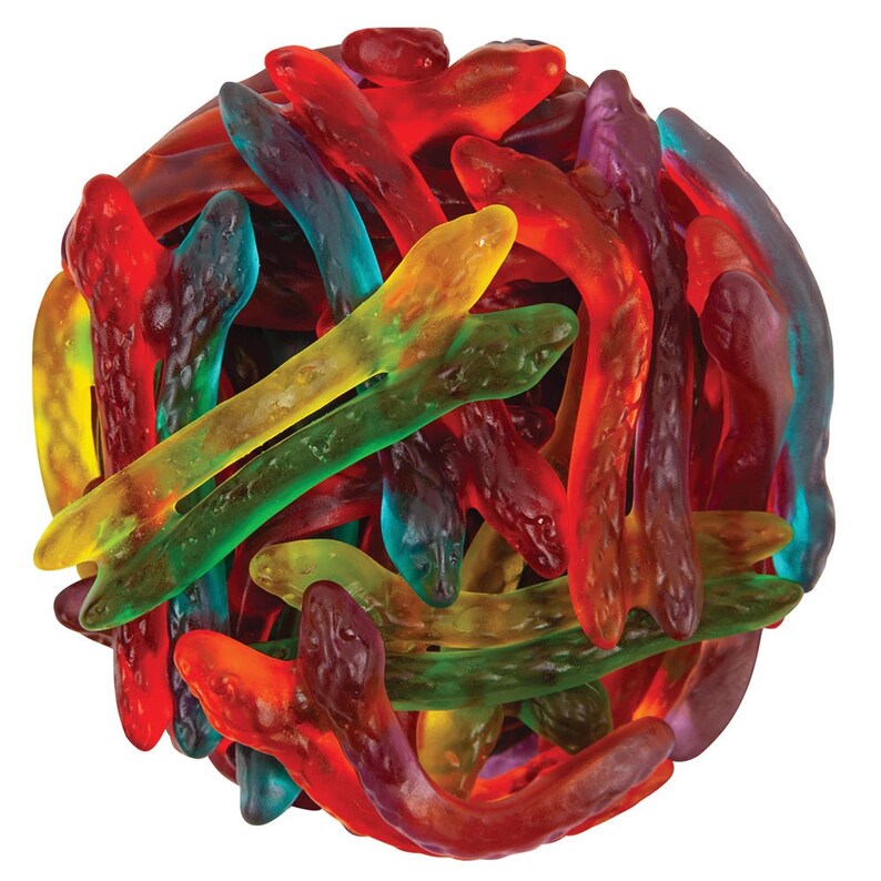 Gummi Sour Twin Snakes