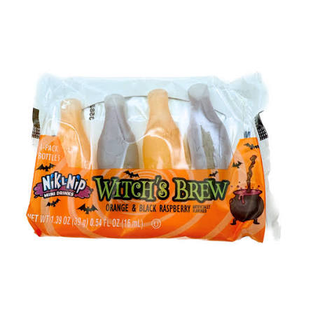 Nik L Nip Halloween Witch's Brew 4 Count 0.54 oz.