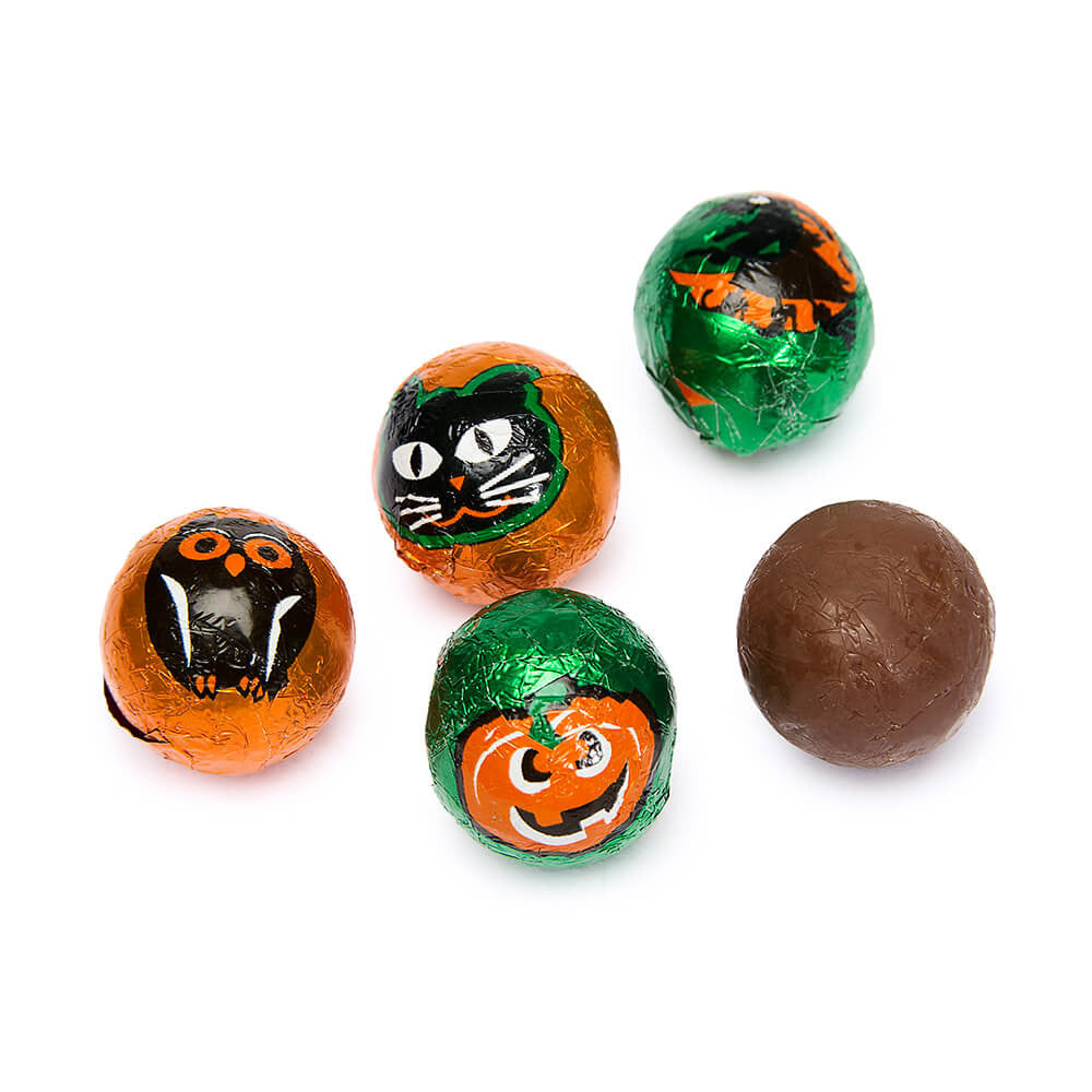 Madelaine Halloween Foiled Milk Chocolate Balls