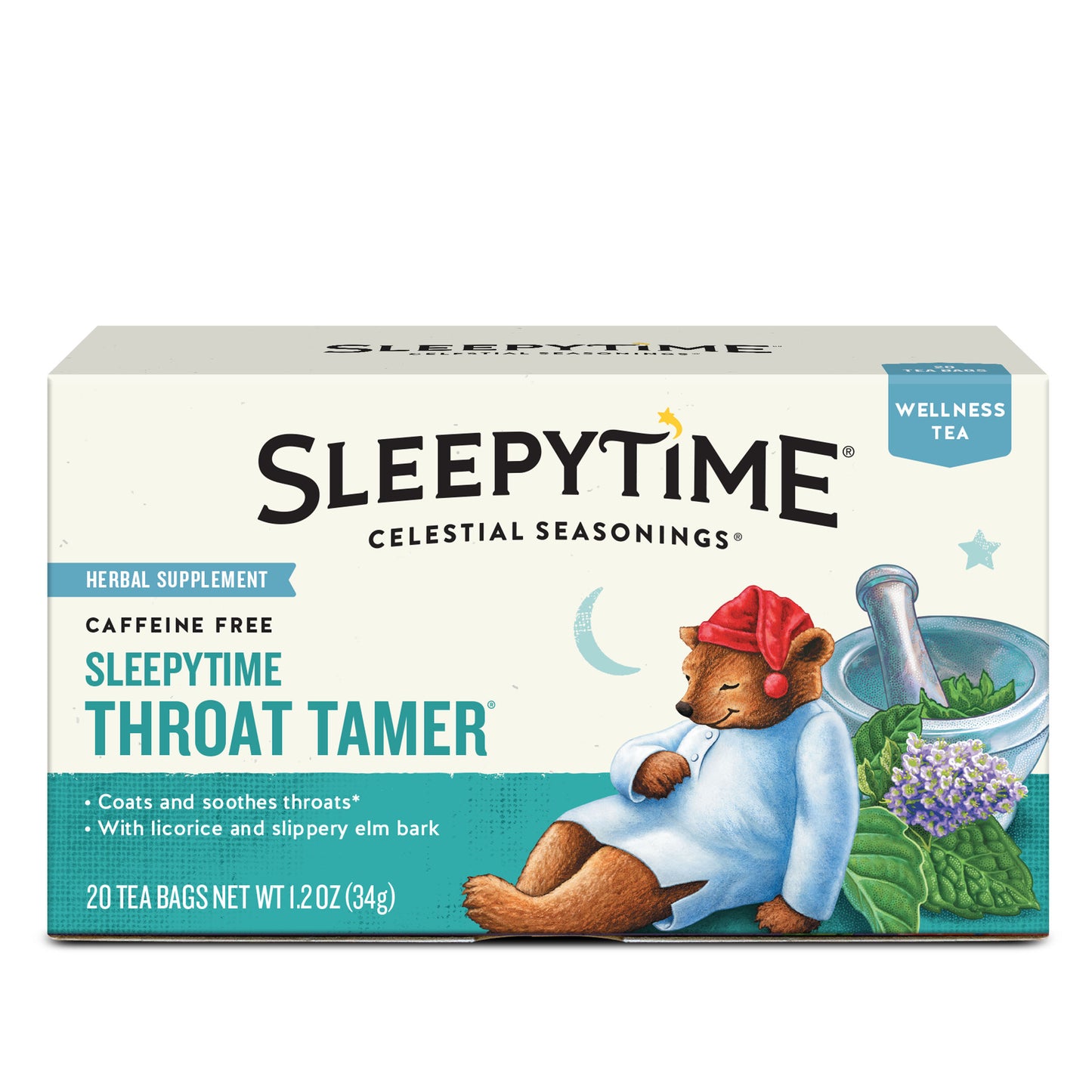 Celestial Seasonings Throat Tamer Sleepytime Tea