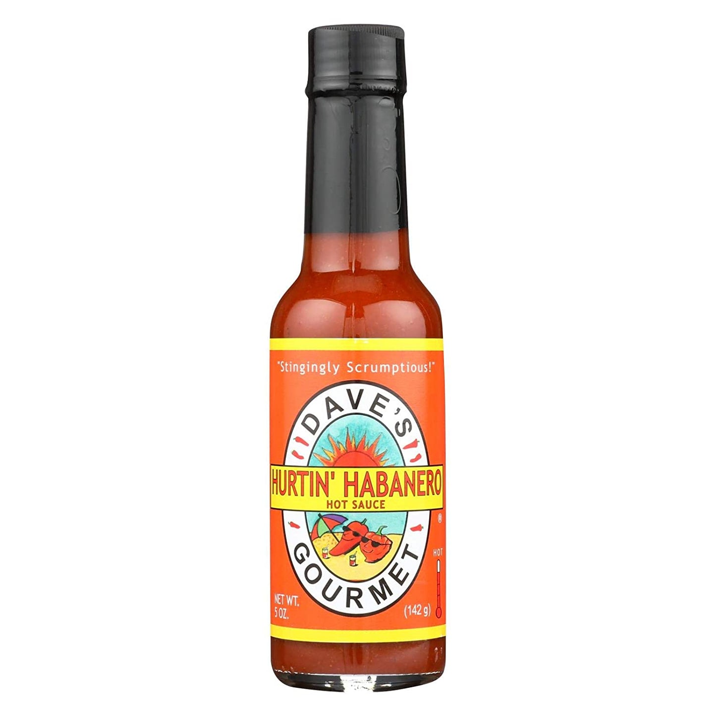 Dave's Gourmet Hurtin' Habanero Hot Sauce 5oz