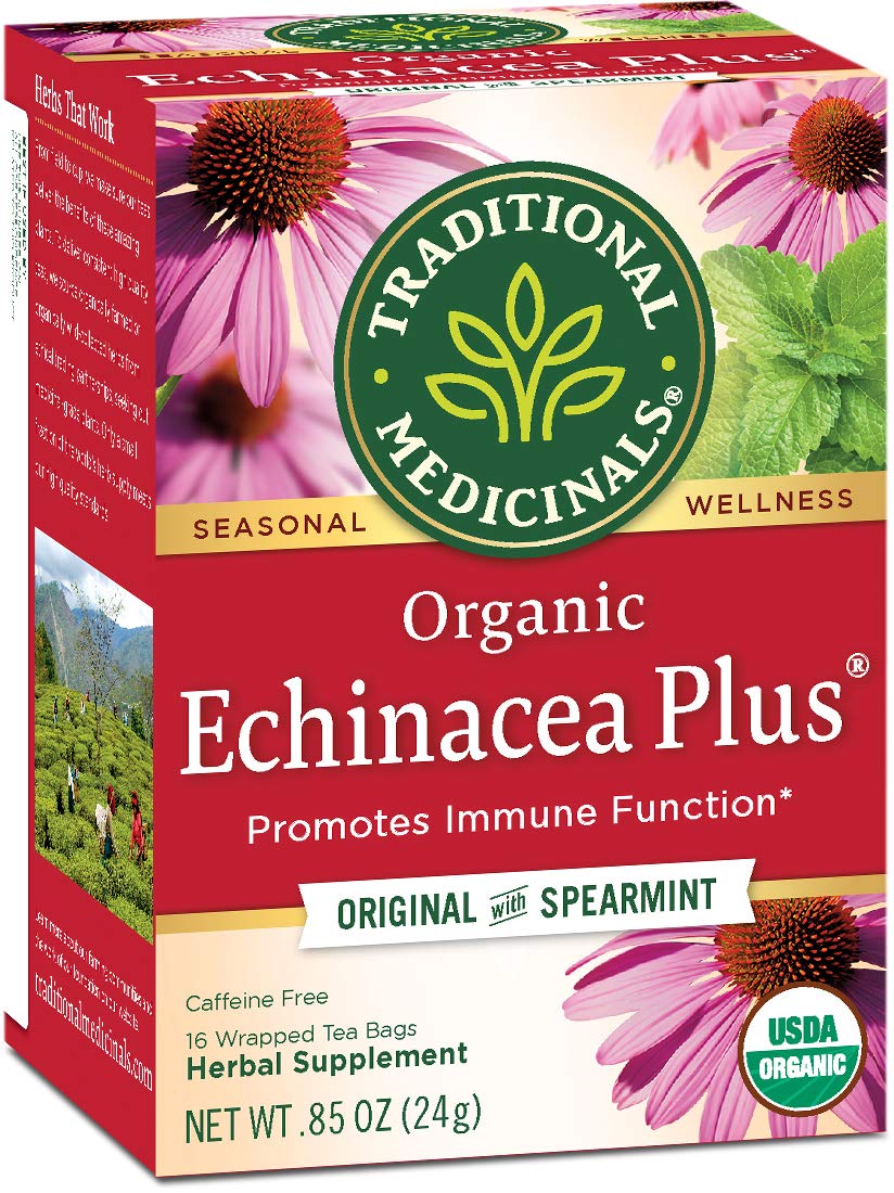 Traditional Medicinal Echinacea Plus Original with Spearmint Tea