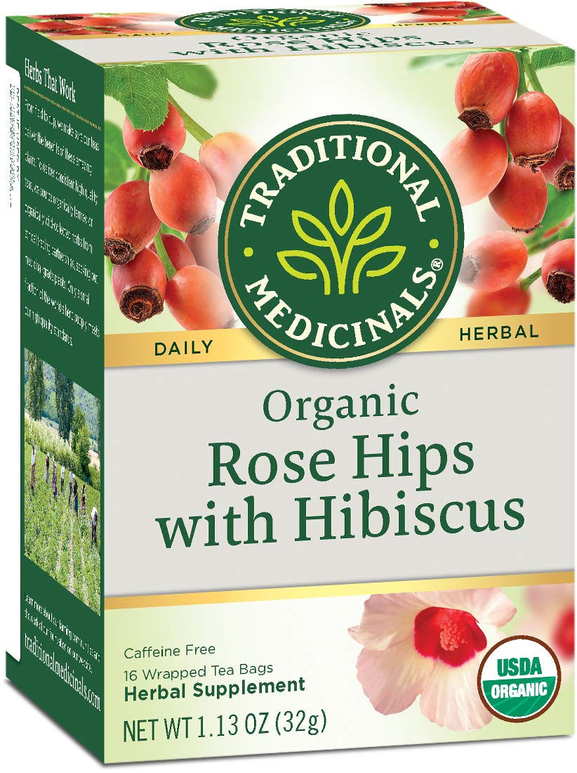 Traditional Medicinal Rose Hips & Hibiscus Tea