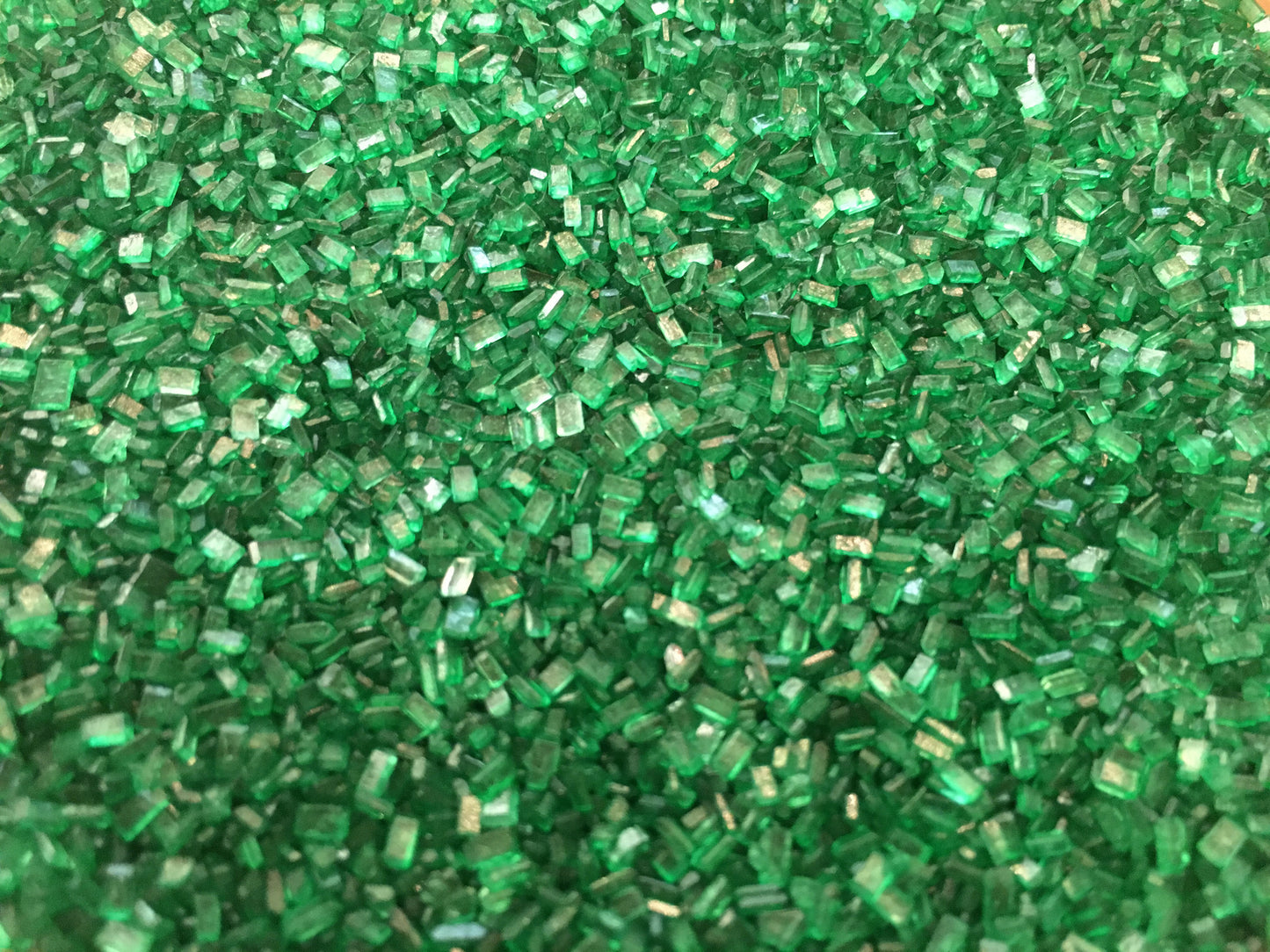Gourmet Green Crystal Sugar