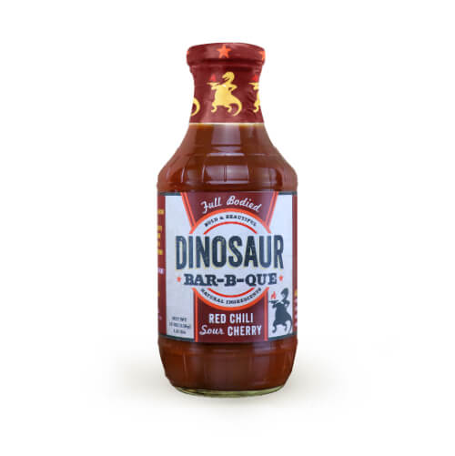 Dinosaur BBQ Red Chili Sour Cherry Hot BBQ Sauce