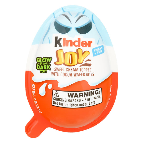 Kinder Joy Treat + Toy Glow in the Dark Chocolate
