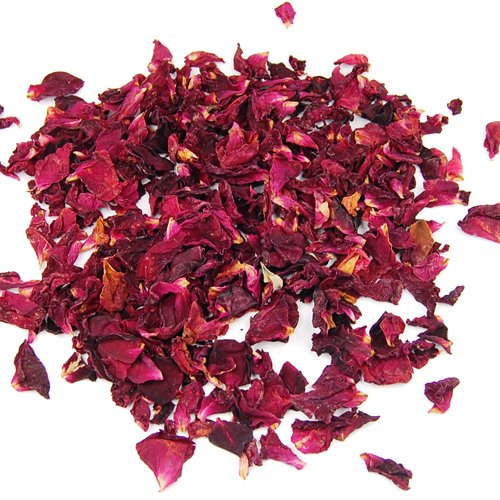 Rose Petal Powder | 8 oz | Make Tea, Smoothies or Lattes | Best Ingredient  for Face Mask Too | Soothing Fragrance | Excellent Natural Skin Toner | by