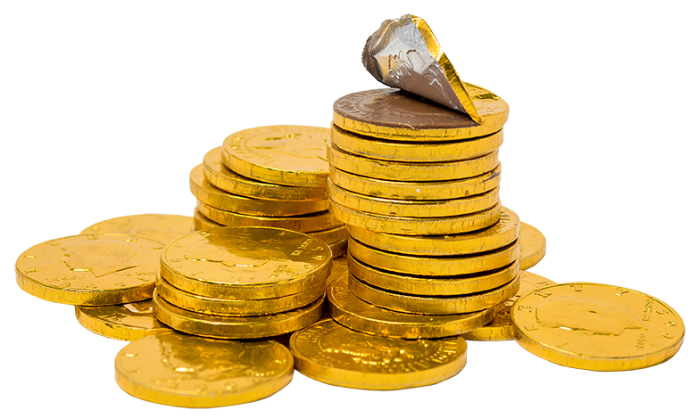Milk Chocolate Gold Coins
