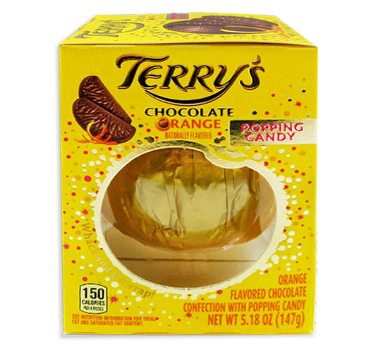 Terrys Chocolate Orange - Milk W Popping Candy - 5.18oz