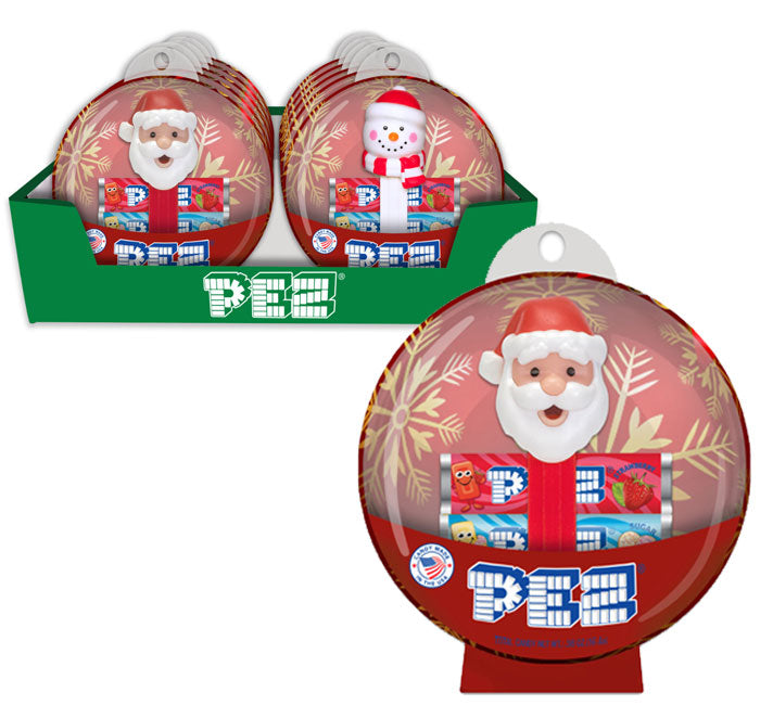 Pez Christmas ornament with mini dispenser