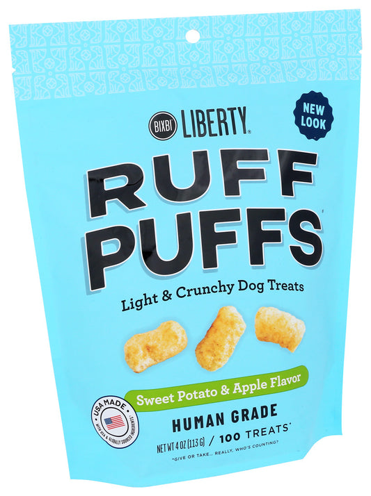 Liberty® Ruff Puffs® for Dogs – Sweet Potato & Apple Recipe