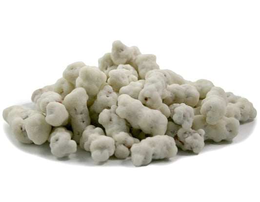 White Confection Shortie Pretzels