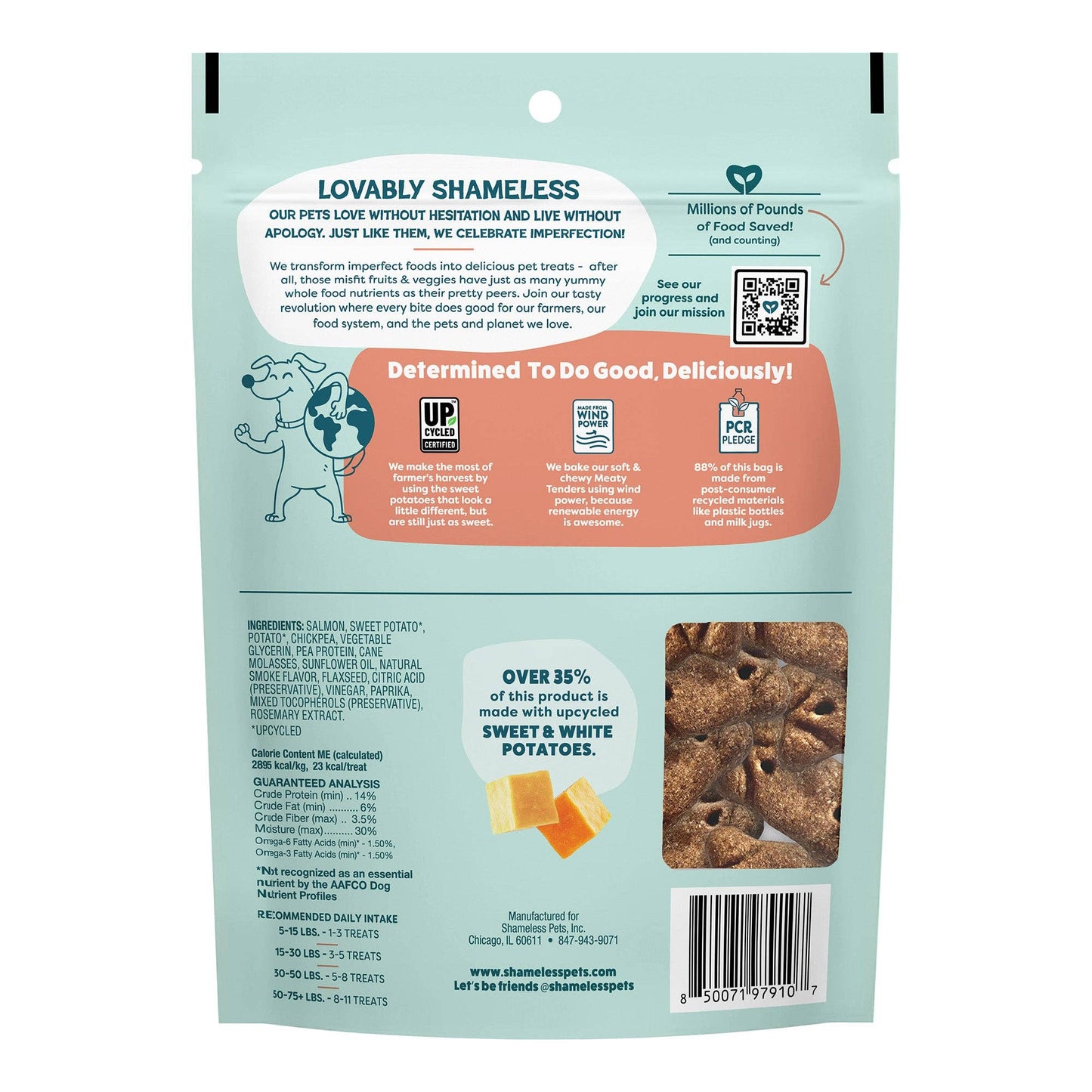 Shameless Reelin Salmon Meaty Tenders 8oz