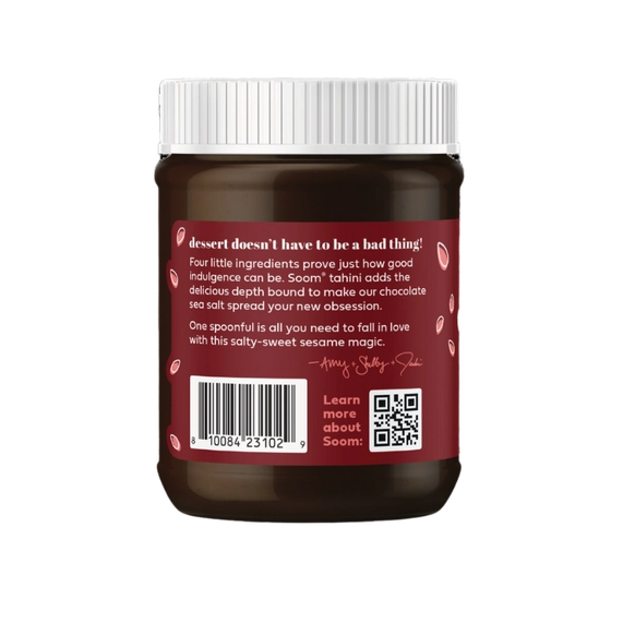 Soom Chocolate Sea Salt Sesame Spread