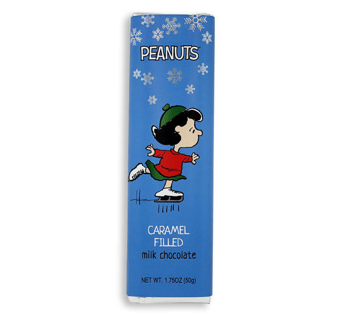 Peanuts Let It Snow Bars - Lucy Milk Caramel Filled - 1.75oz