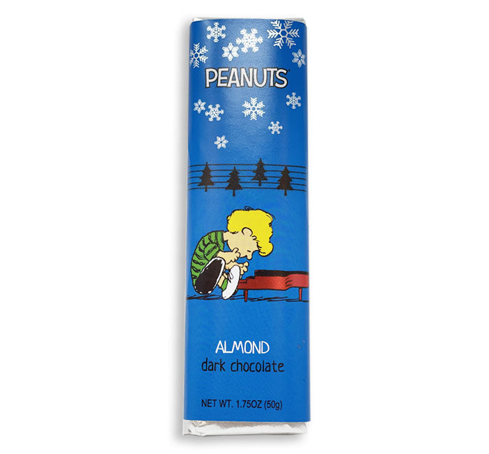 Peanuts Let It Snow Bars - Schroeder Dark Almond - 1.75oz