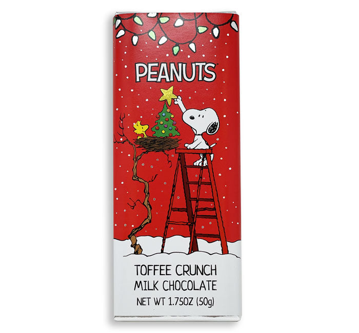 Peanuts Tis The Season Bars - Snoopy Milk Toffee Crunch - 1.75oz