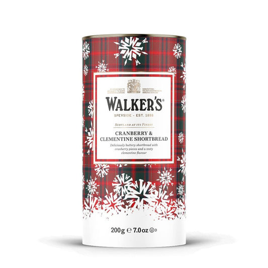 Walkers Cranberry & Clementine Shortbread -7oz