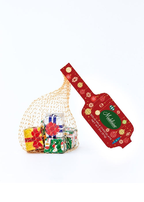 Madelaine 2 Oz. Christmas Present Mesh Bag