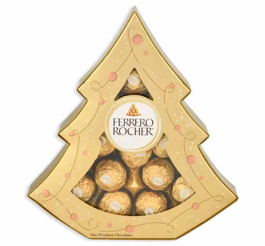 Ferrero Rocher 12pc Tree Gift Box - 5.3oz