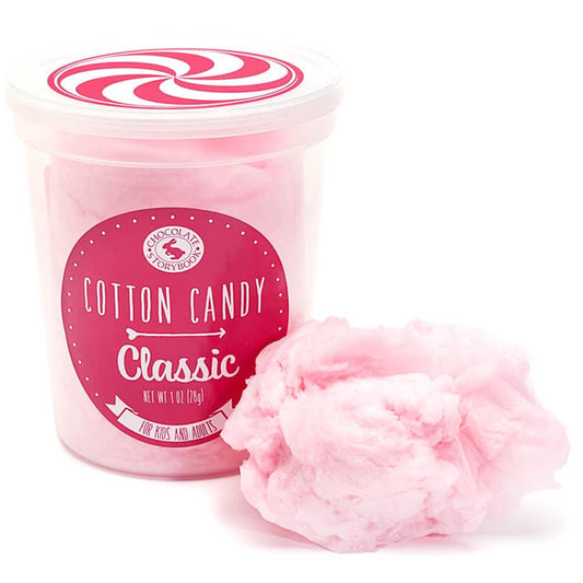 Classic Pink Gourmet Flavored Cotton Candy- 1.75oz