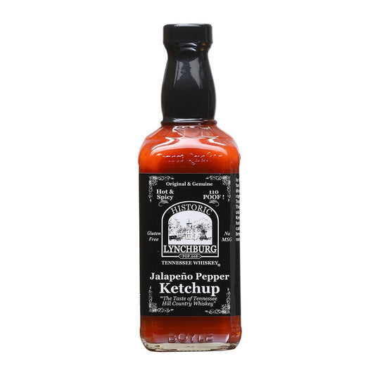 Historic Lynchburg Tennessee Whiskey Jalapeno Pepper Ketchup 110 'Poof'