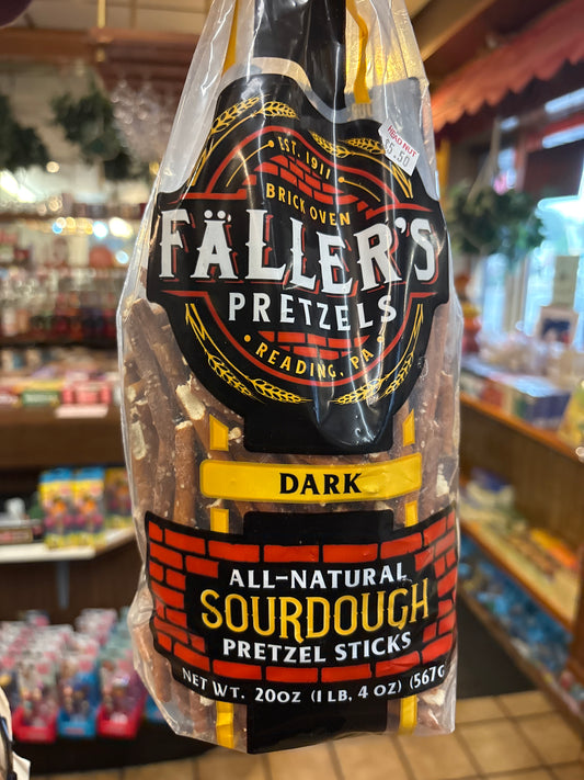 Fallers Sourdough Dark Pretzels Sticks