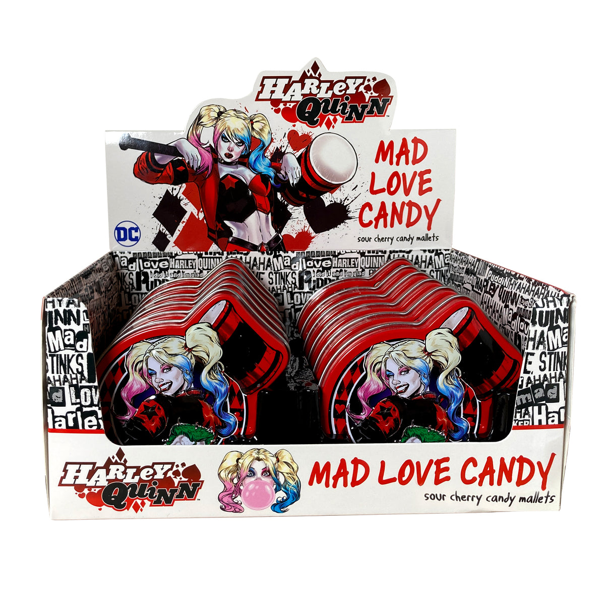 Harley Quinn Mad Love Hard Candy Tin