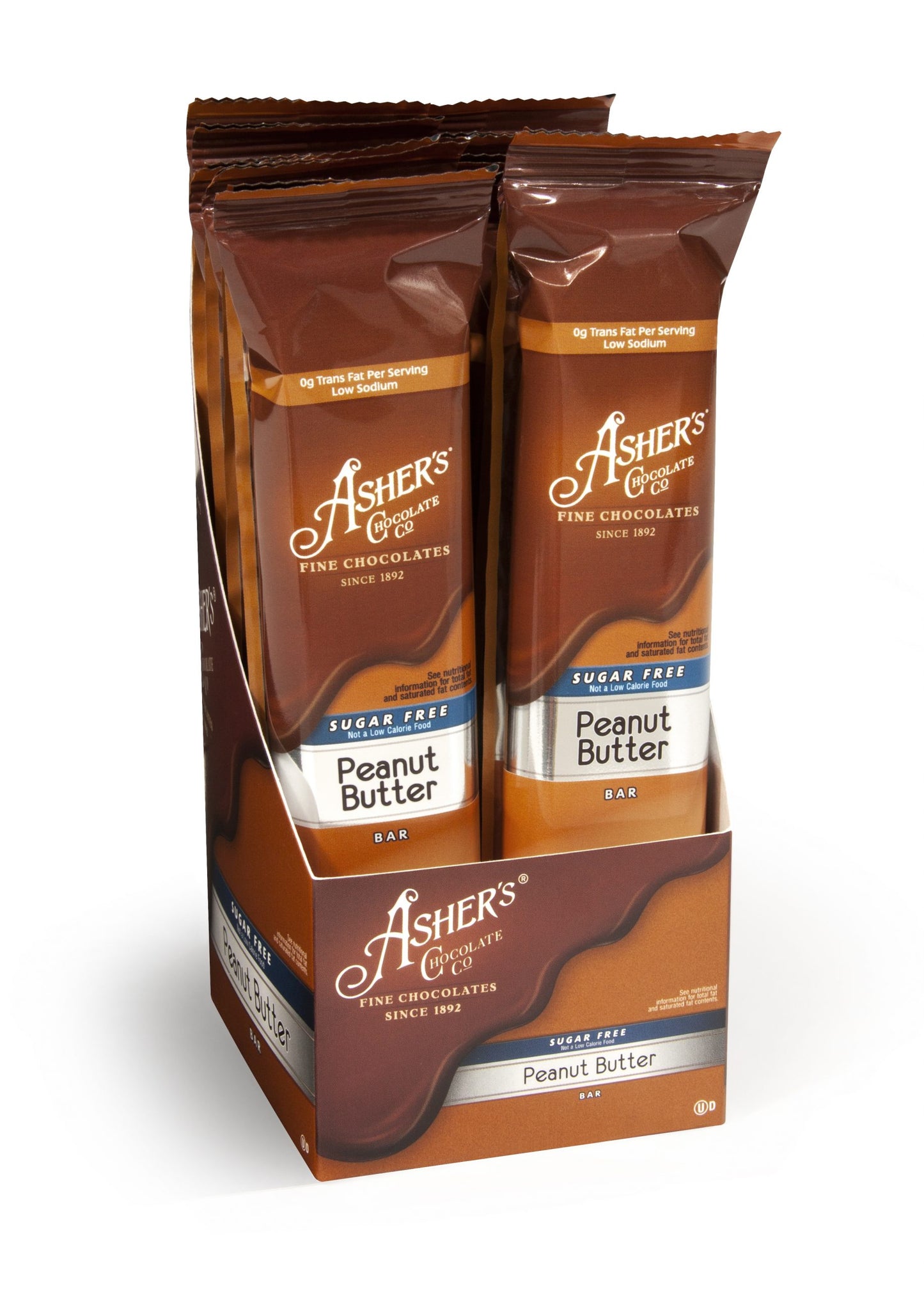 Asher's  Sugar Free Peanut Butter Bars