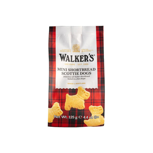 Walkers Mini Scottie Dog Shortbread 4.4 oz.