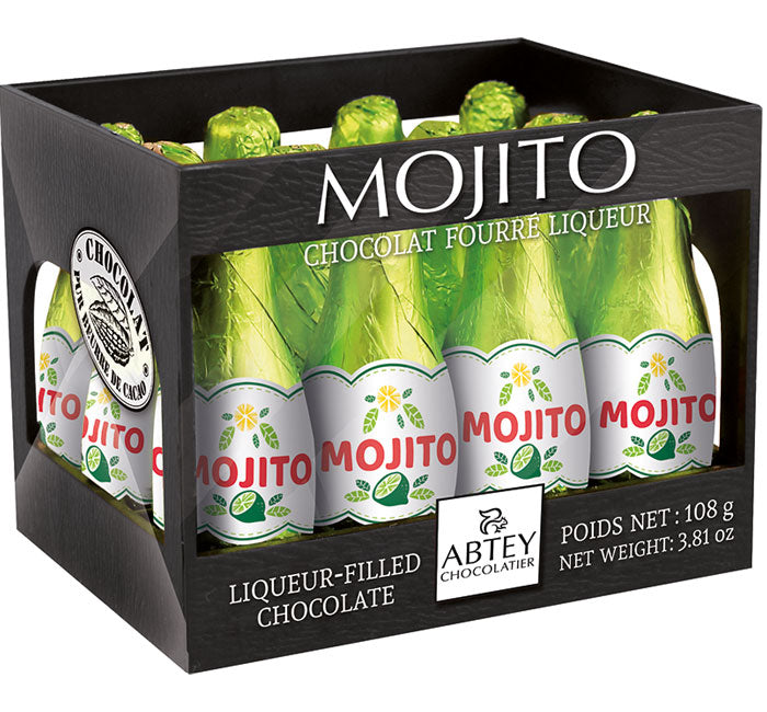 ABTEY COCKTAIL CRATE MOJITO CHOCOLATE 12 PC