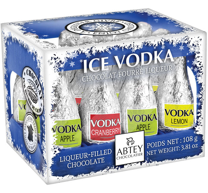 Abtey Cocktail Crate Ice Vodka Chocolate 12 Pc - 3.81oz