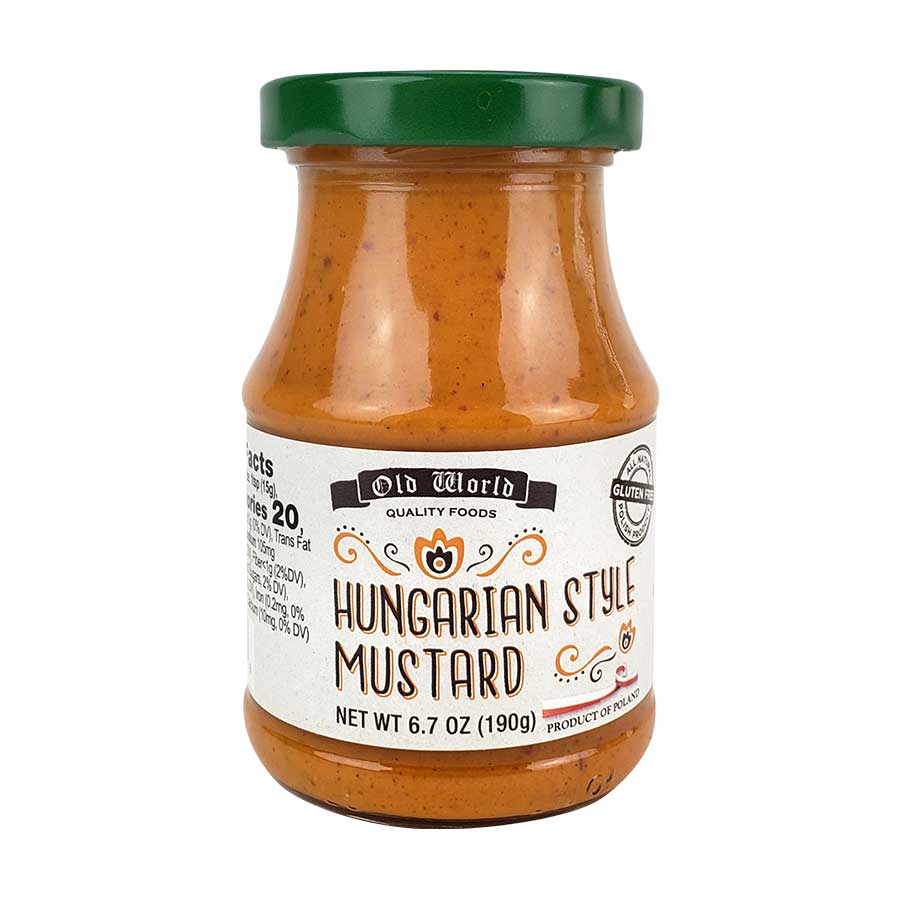 Old World Hungarian Style Mustard