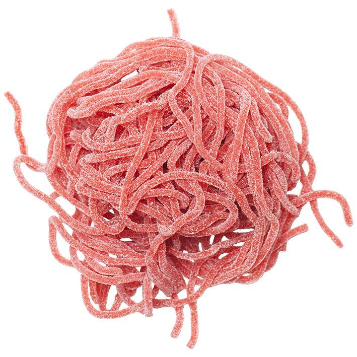 Sour Strawberry Licorice Laces