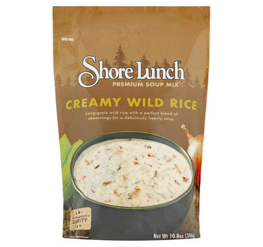 Shore Lunch Creamy Wild Rice Soup Mix - 10.8oz