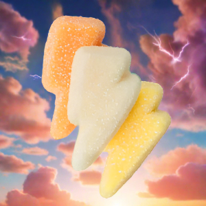 Sour Gummi Lightning Bolts