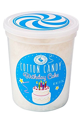 Birthday Cake Gourmet Flavored Cotton Candy - 1.75oz